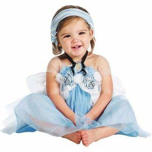 Cinderella Deluxe Disney Baby Costume 12-18M NEW